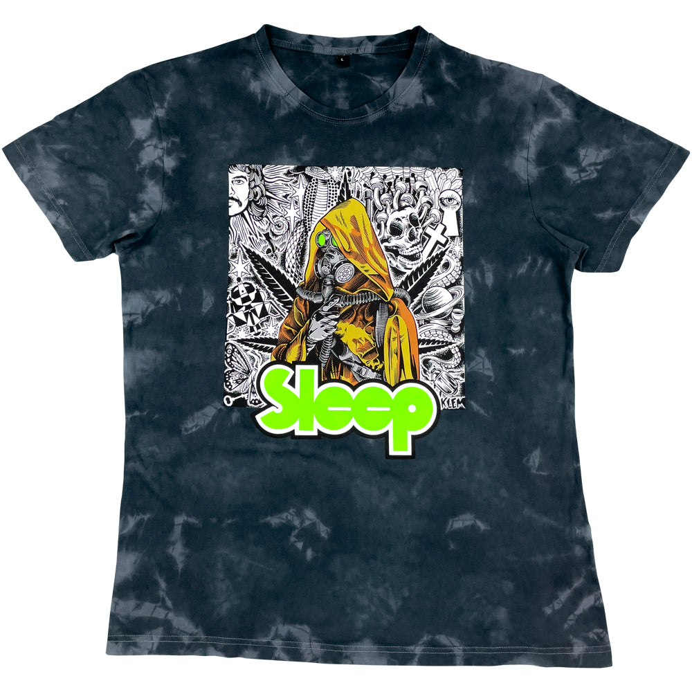 WEEDIAN CHARCOAL TIE-DYE T-SHIRT ◼ Sabotage Printing ◼